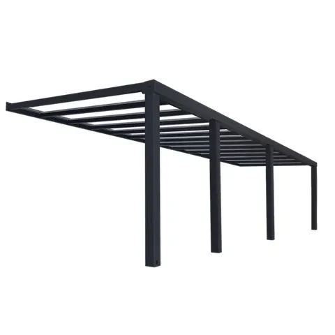 Palram - Canopia STOCKHOLM terrasseoverdækning 3,4x9,5m antracitgrå