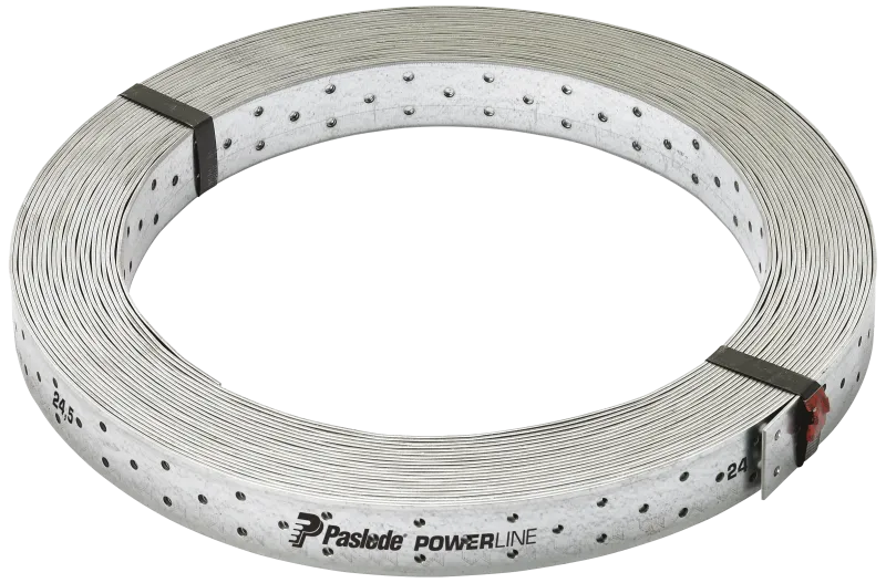 Paslode vindgitterbånd pregalv. 80×1,5mm×25mtr