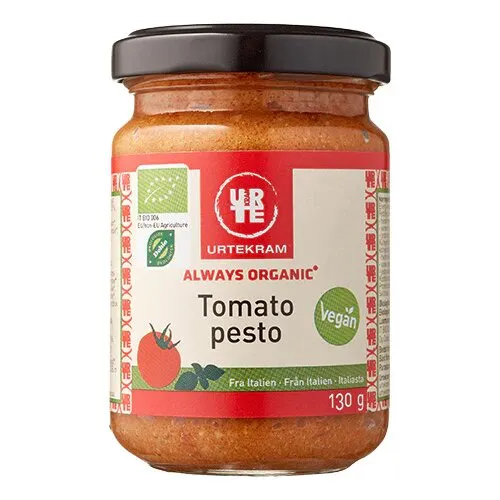 Pesto rød Øko. - 130 gram