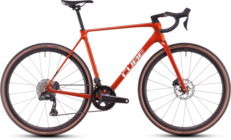Cube Cross Racegravel C:62 SLX - Electricorange´n´White
