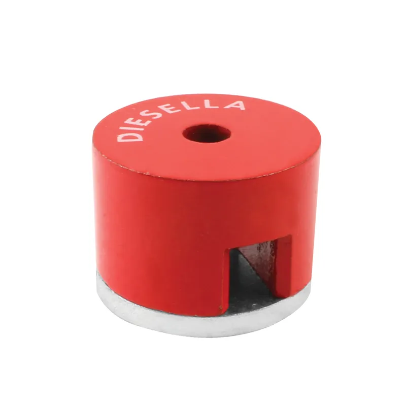 Alnico Knapmagnet Ø25,4 (34N) huldiameter Ø4,8