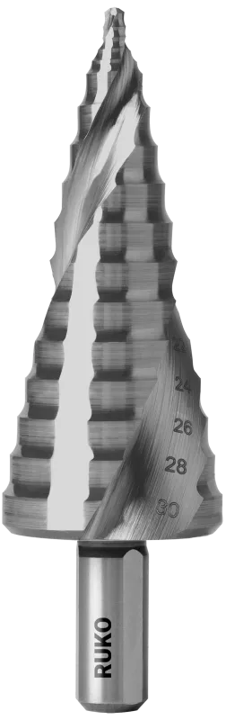 Trappebor HSS Ultimatecut m/Flowstep spids, 8-30mm