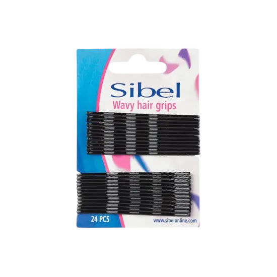 Sibel Hårnåle Sort 24 stk.