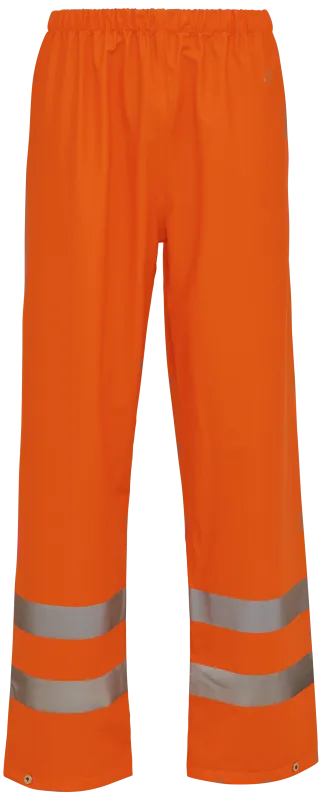 Hi-vis taljeregnbuks m/ refleks 022403R orange Str. XL
