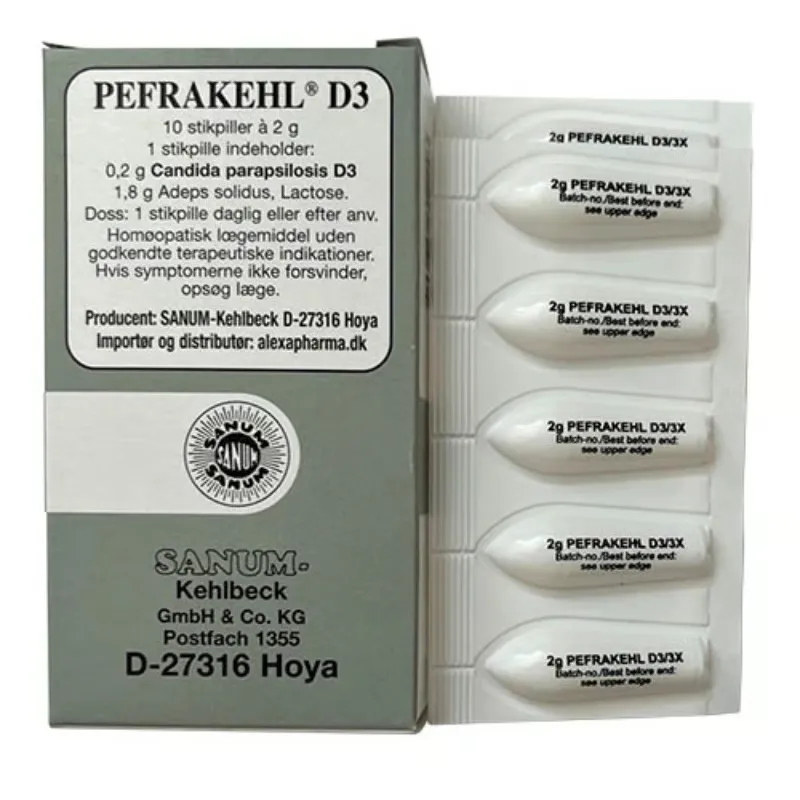 SANUM Pefrakehl Stikpiller D3 (10 stk)