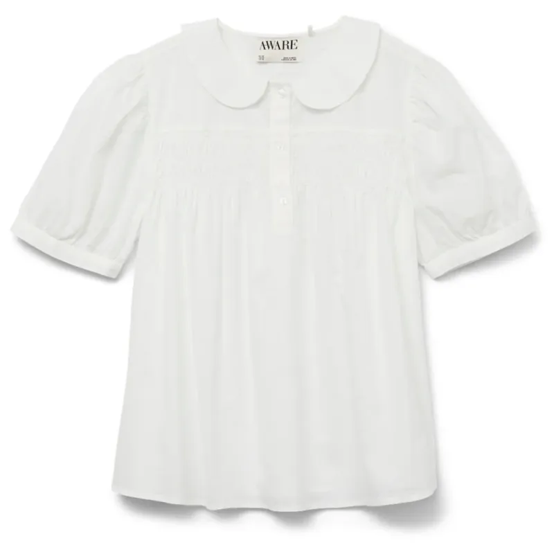 VERO MODA DAME TOP VMROXANNE - Snow white