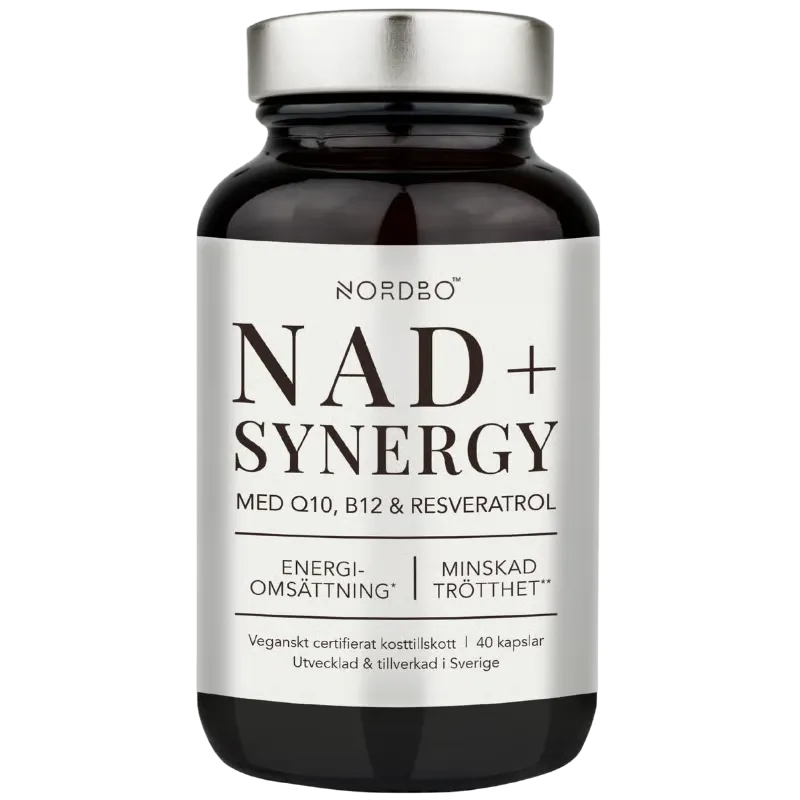 Nordbo NAD+ Synergy (40 kaps)