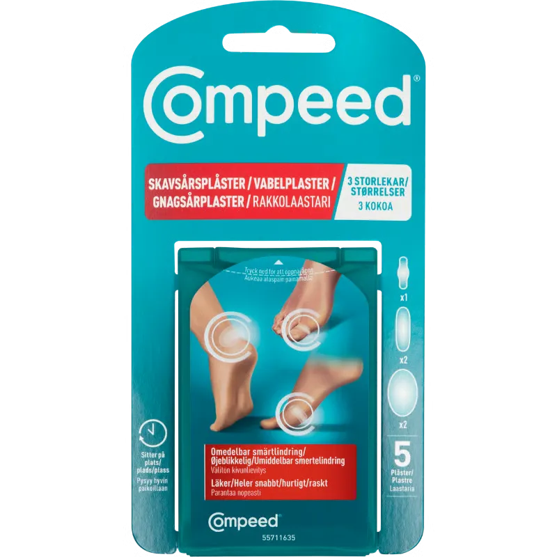 Compeed Vabel plaster mix (5 stk)