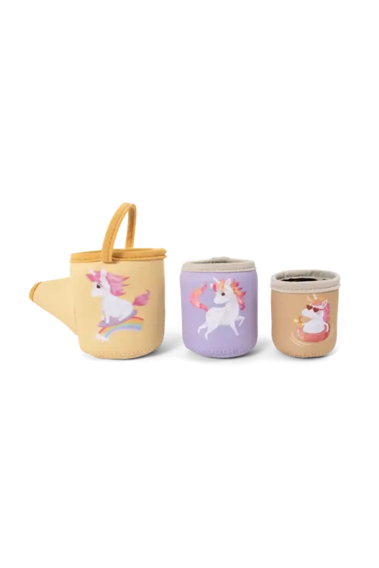 Filibabba Neopren Badelegetøj - Unicorn - Kopper