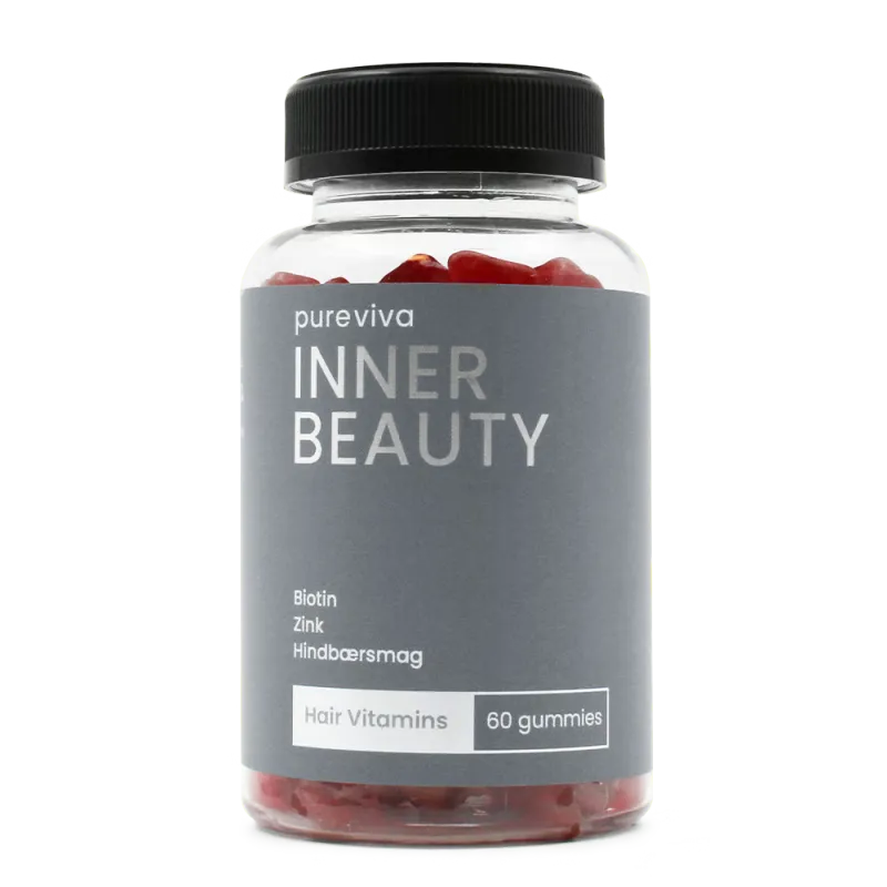 Pureviva Inner Beauty Hair Vitamins (60 stk)