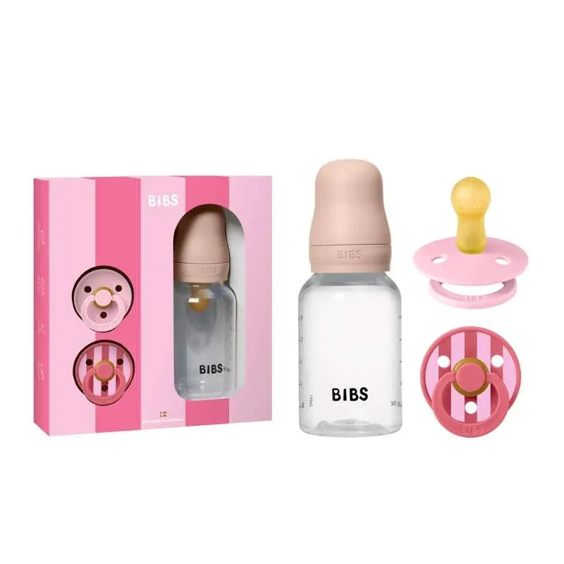 BIBS Baby Gavesæt - Sprinkle - Blush