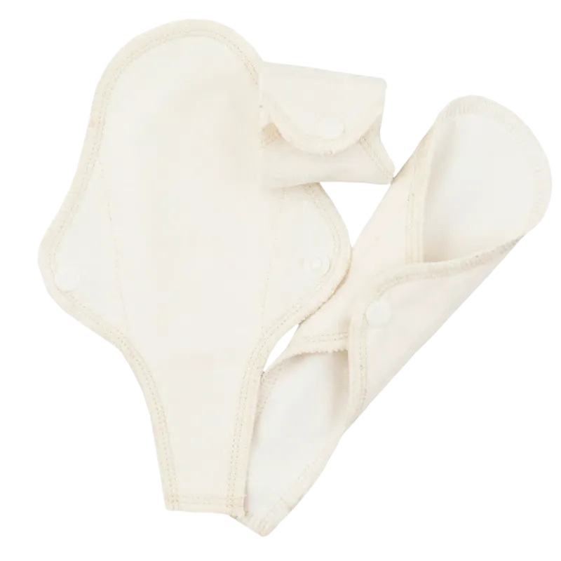 ImseVimse Sanitary Pads Classic - Thong, Natural (3 pak)
