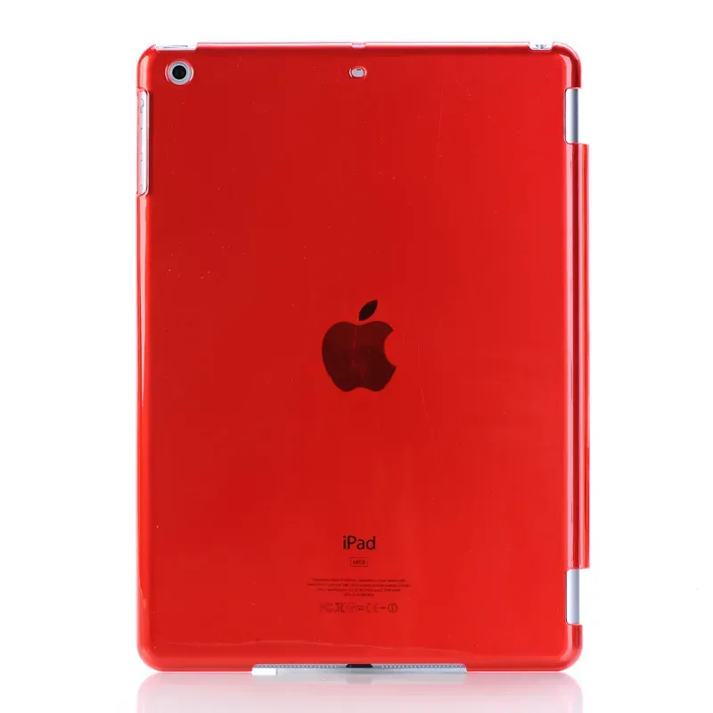 iPad cover i hård plastik. Rød.