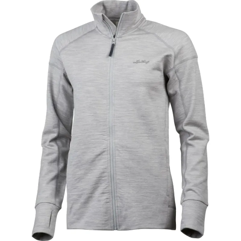 Lundhags Ullto Merino Ws Full Zip, mellemlag, dame, grå