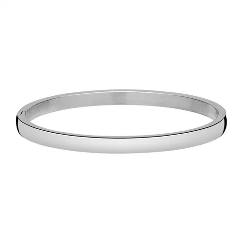 Sølvfarvet Armring - Mulighed for gravering