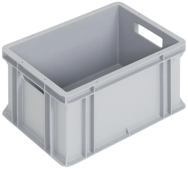 WEZ Logiline eurokasse SG2 grå 400×300×212mm 18,5l