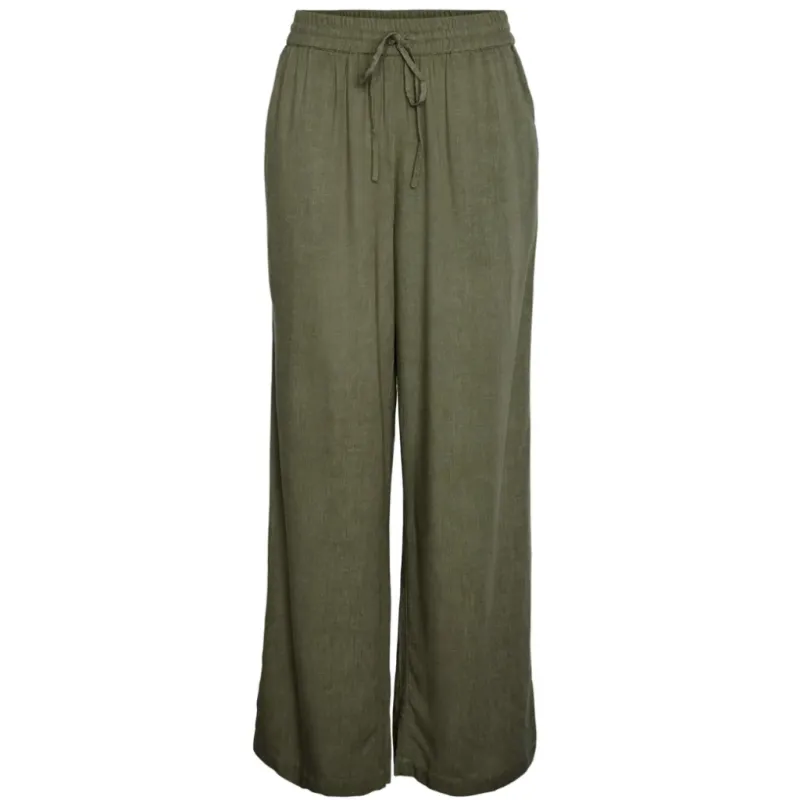Pieces dame bukser PCPIA - Deep Lichen Green