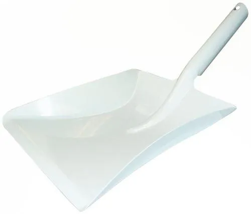 Fejeblad metal hvid 5585