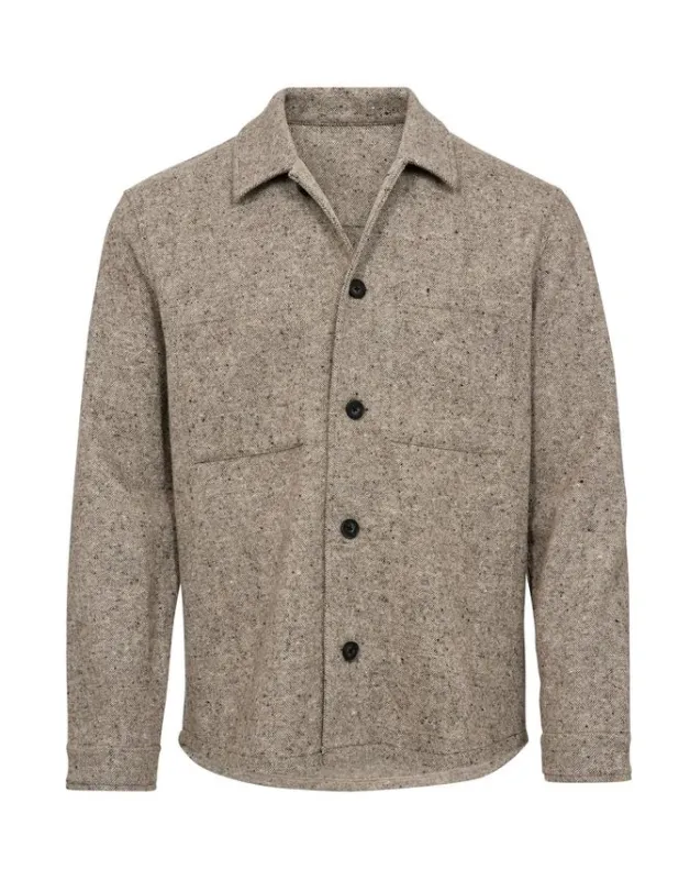 Mens overshirt modern fit