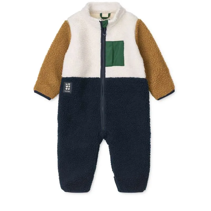 Liewood Nolano Pile Jumpsuit - Classic Navy Multi Mix