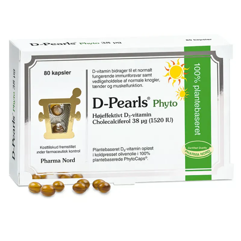 Pharma Nord D-Pearls Phyto 38 µg (80 kaps)