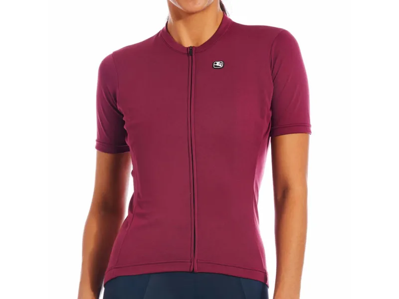 Giordana Fusion - Cykeltrøje - Dame - Korte ærmer - Sangria - Str. S