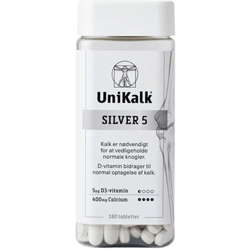 Unikalk Silver 5 (180 stk)
