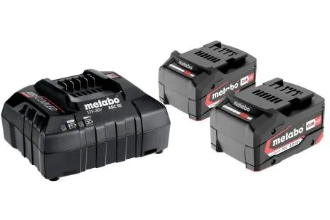 Batterisæt med 2×18V/4,0Ah Li-Power + lader ACS 55