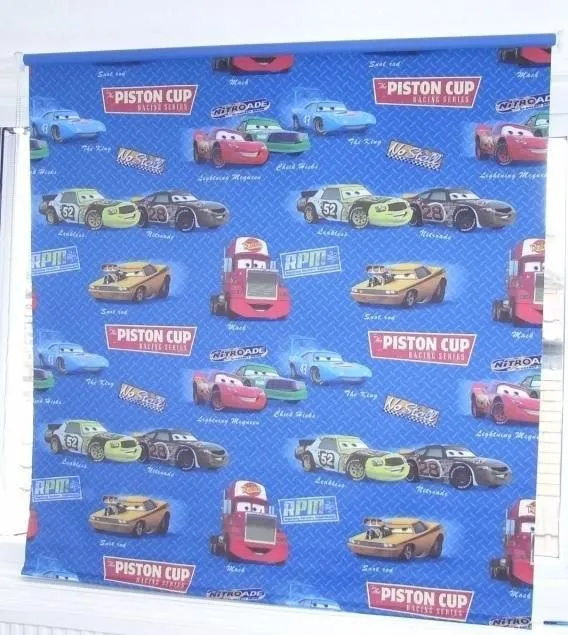 Cars Rullegardin 90x180 cm