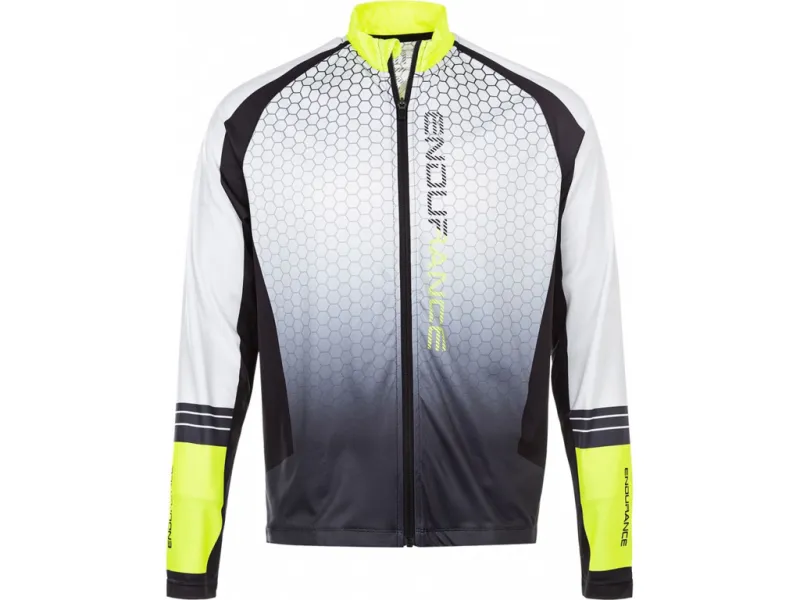 Endurance Verove - Cykeltrøje m. lange ærmer - Herre - Safety Yellow -  Str. S