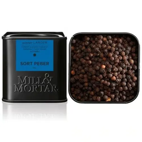 Mill & Mortar Sort peber hel Ø (50 g)