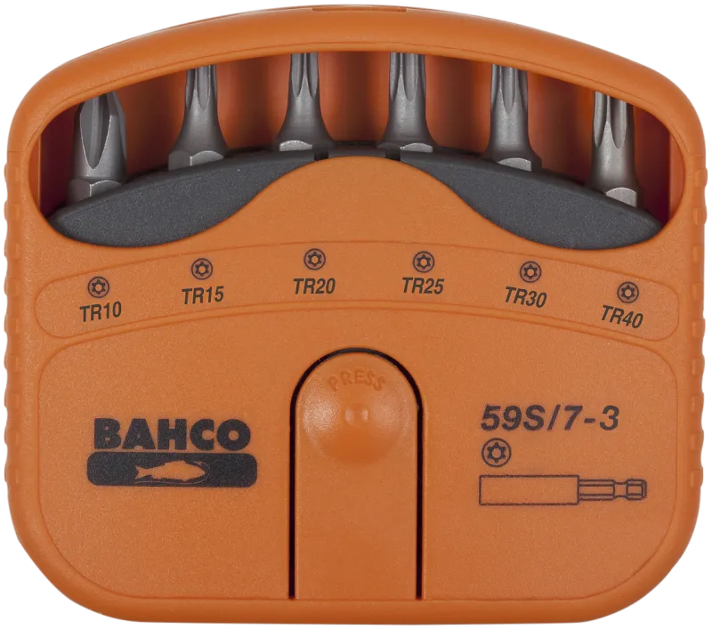 Bitssæt 59S/7-3 TR10-TR40 7 dele
