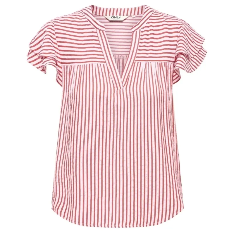 ONLY dame top ONLBARI - Romance Rose W. SPICE APPLE