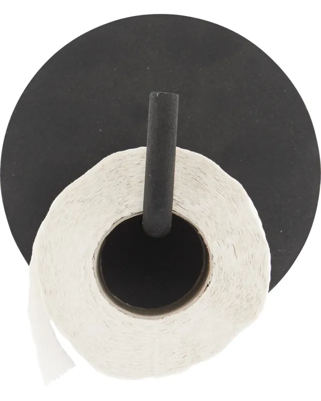 House Doctor - Toiletpapirholder, Text, Sort