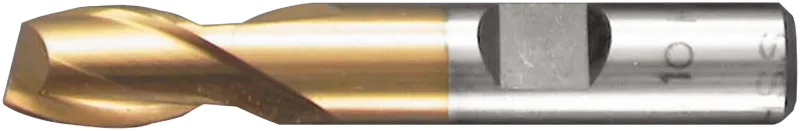 Endefræser Tin DIN 32 12 mm 2-skærs