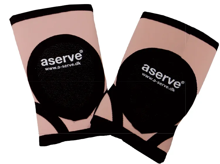 Aserve Junior Lyserød Albuebeskytter (Inkl. Pude) par Str Small