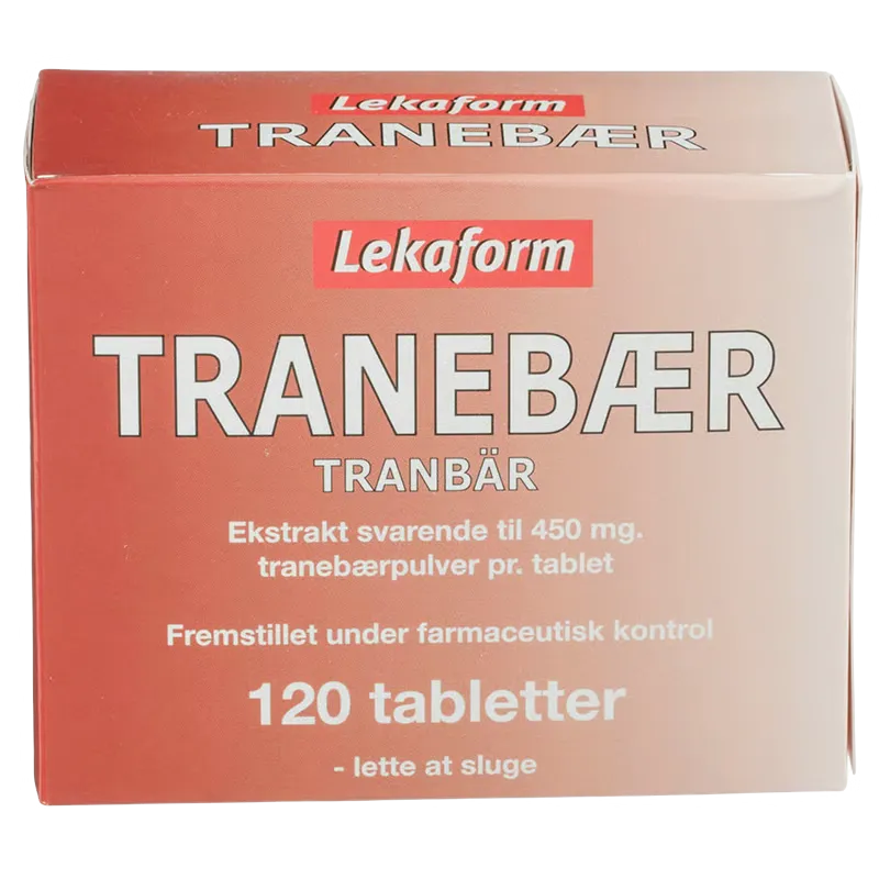 Lekaform Tranebær (120 tab)