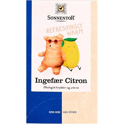 Ingefær Citron te Ø Sonnentor - 18 breve