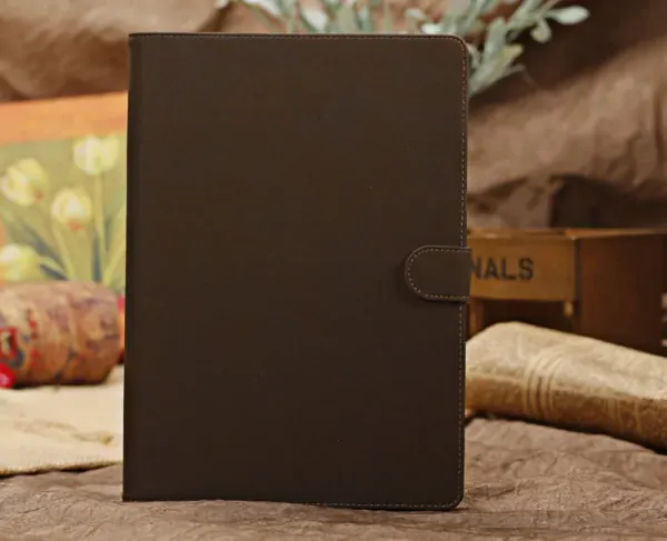Lækkert ruskinds cover til iPad Mini 2 & 3. Mørkebrun.