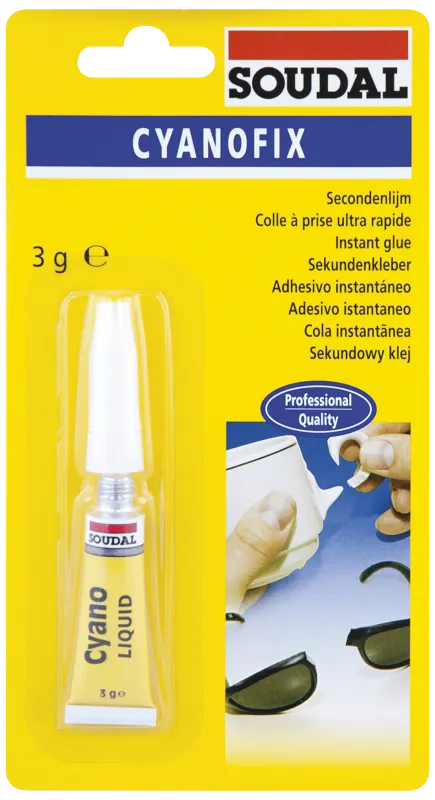 Cyanofix 84A sekundlim klar, 3g