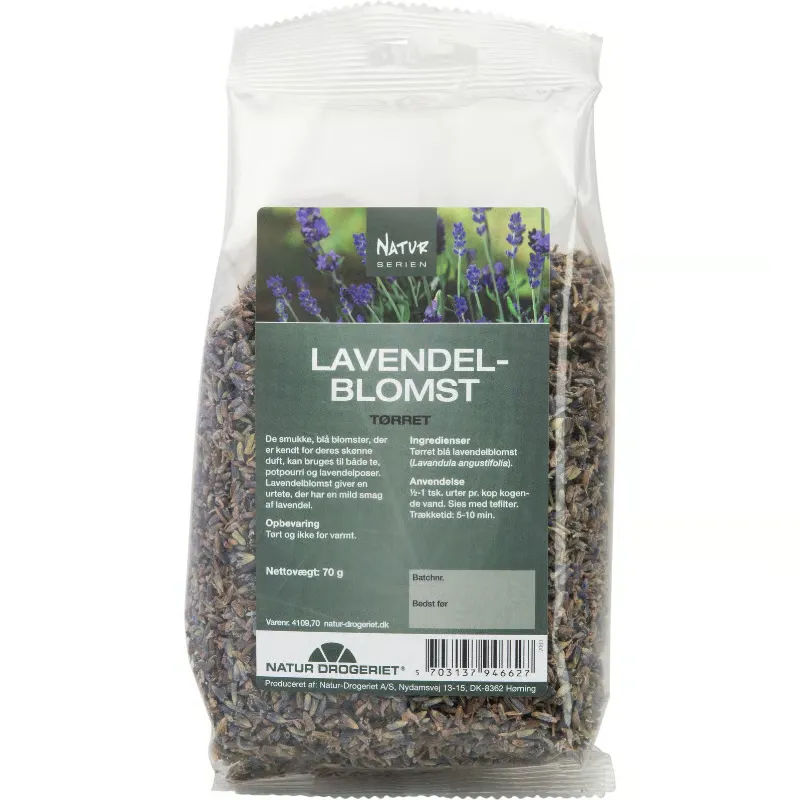 Natur Drogeriet Lavendelblomst Blå (70 g)