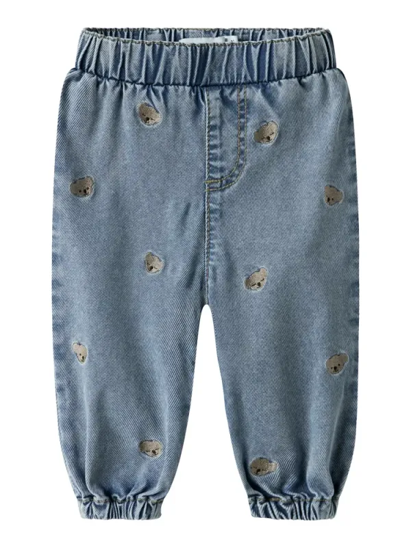 Ben Baggy Jeans - Medium Blue Denim - 56