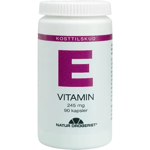 Natur Drogeriet E-Vitamin 245 mg (90 kaps)
