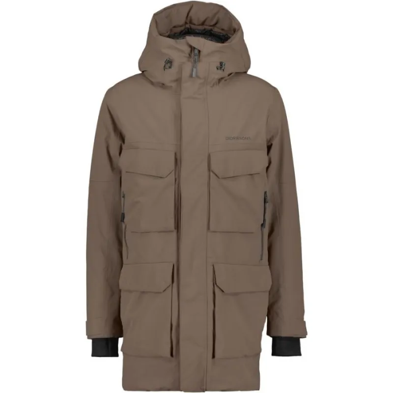 Didriksons Drew, parka, herre, brun