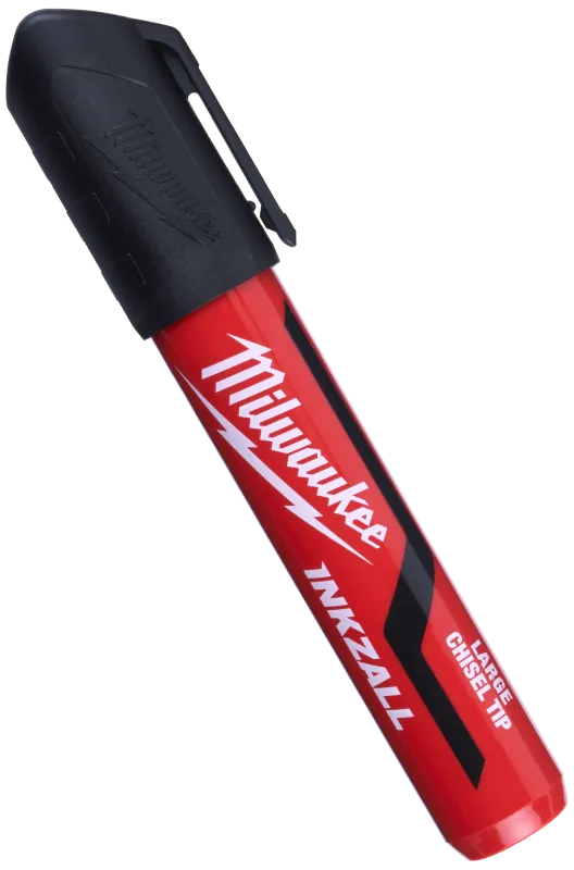 Inkzall speedmarker, 6,2mm mejselspids, sort