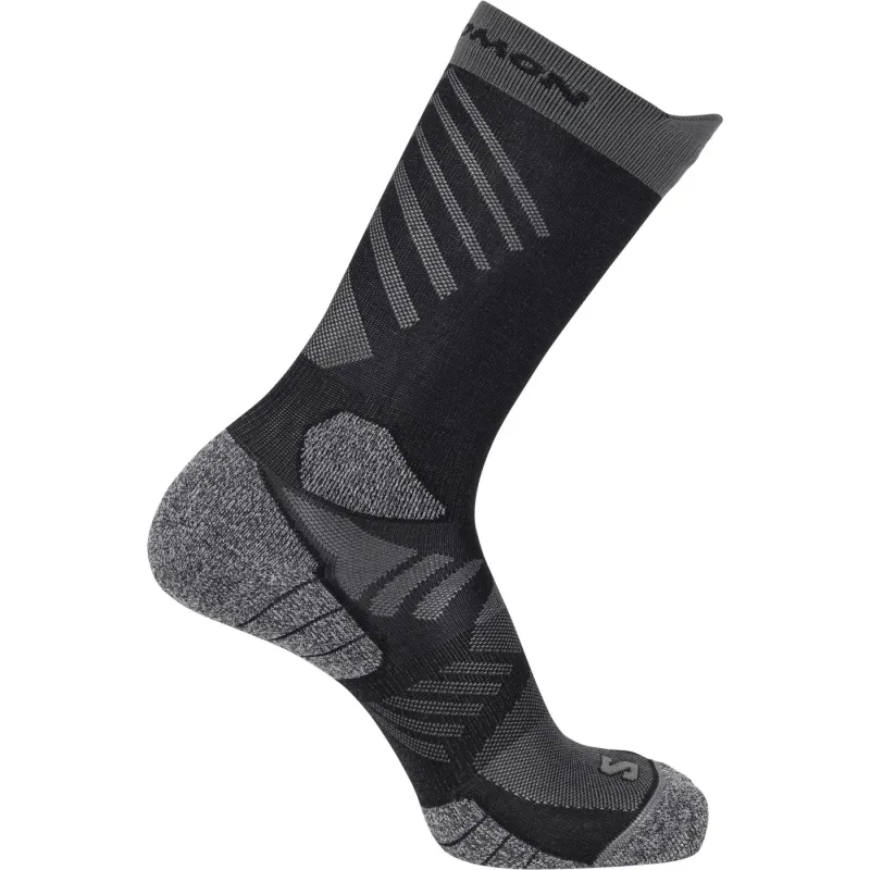 Salomon Aero Crew, løbestrømper, sort