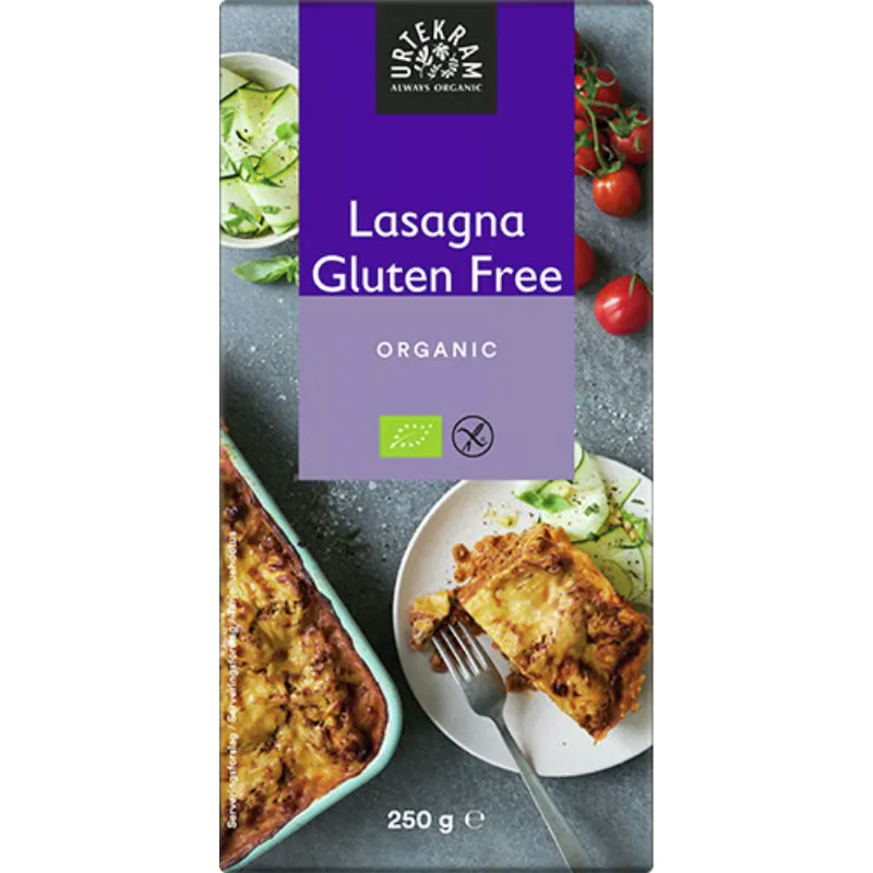 Urtekram Pasta lasagne glutenfri Ø (250 g)