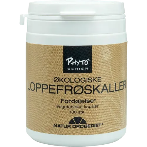 Natur Drogeriet Loppefrøskaller Ø (180 kap)