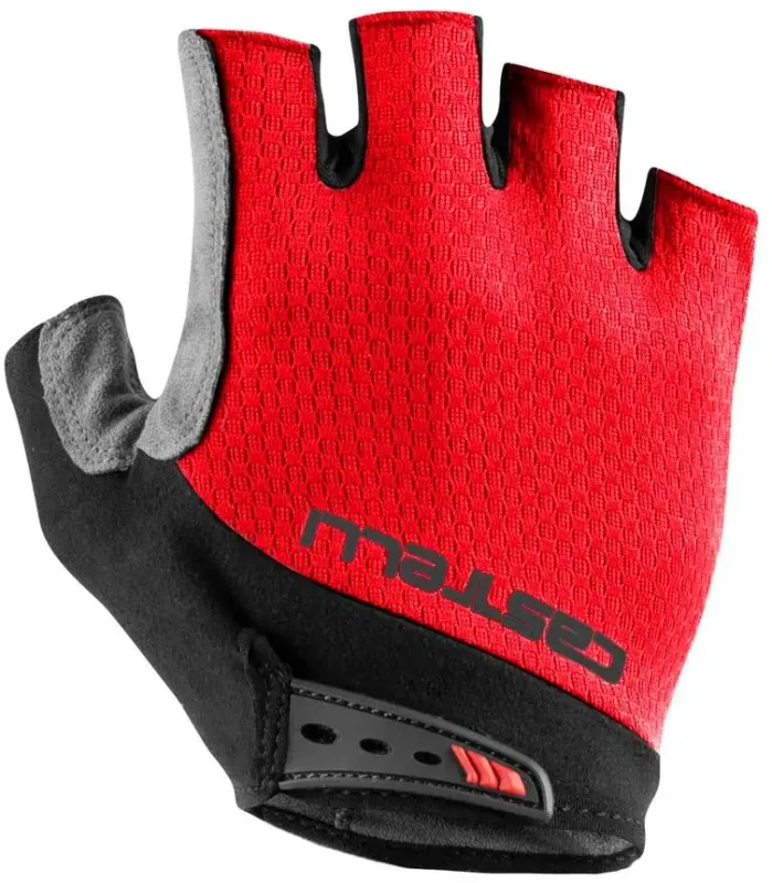 Castelli ENTRATA V GLOVE Cykelhandske - Rich Red