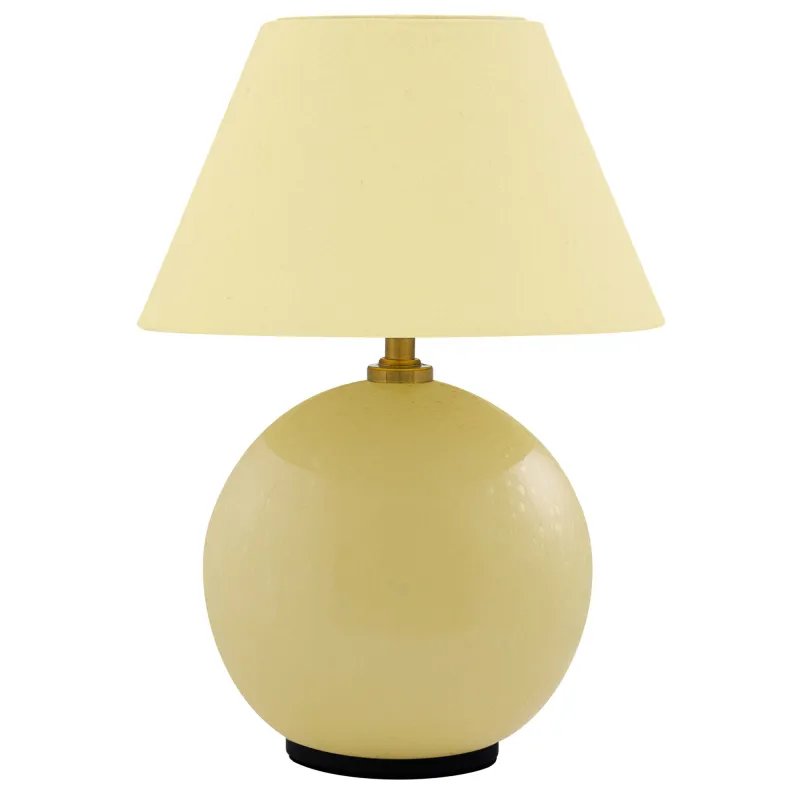 Globen lighting Iris 16 bærbar bordlampe, butter